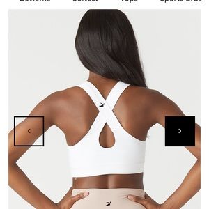 NWT Glyder Full Force Bra White M